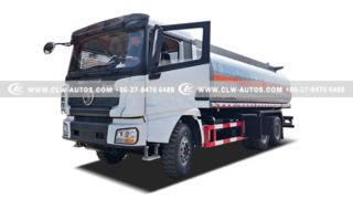 Shacman 6x4 380HP 25m³ รถบรรทุกน้ำมันเชื้อเพลิง