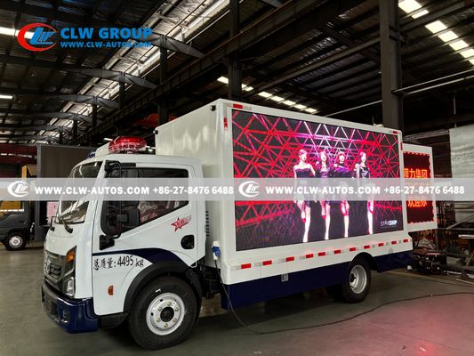 Dongfeng 4x2 Mobile Outdoor LED Advertising Solutions Truck