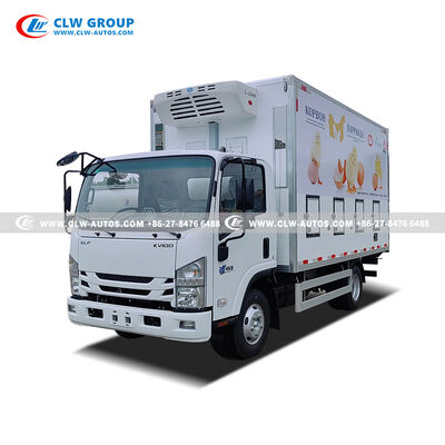 Isuzu KV100 4.2-Meter Insulated Chick Transport Truck with Precision Temperature Control and Hydraulic Tailgate