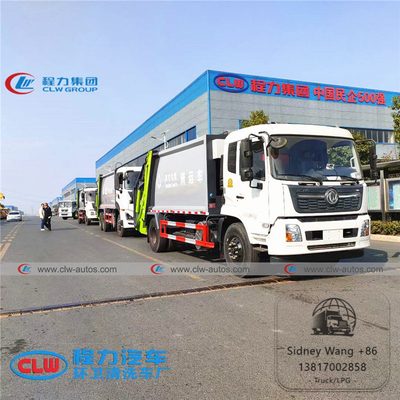 Dongfeng Kinrun 4x2 Kinland 6x4 14cbm 20cbm Garbage Compactor Truck