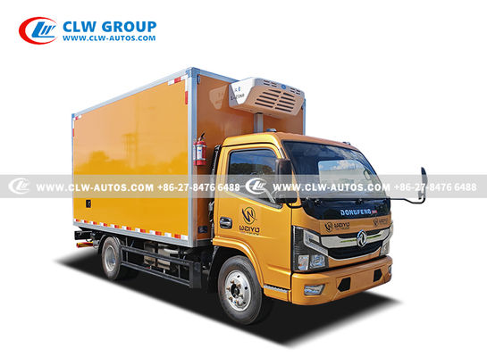 Dongfeng 5m3/5 000liters Self Compressed Waste Removal Trucks with Advanced Refrigeration and Insulation for Cargo Safety