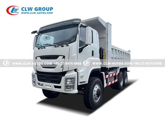 ISUZU 6×4 20-30 Ton Heavy Duty Dump Truck with High-Tensile Steel Body for Heavy Loads