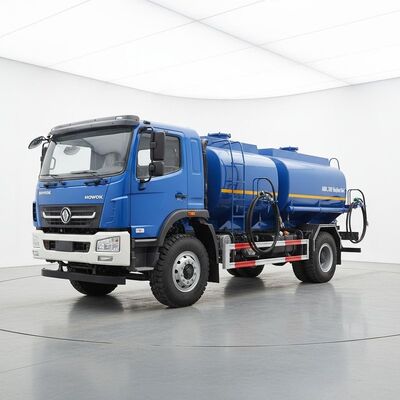 SINOTRUK HOWO CAFU 6000L Fuel Refueling Truck with Dual-Compartment Tank and YUNNEI YN4102 Diesel Engine