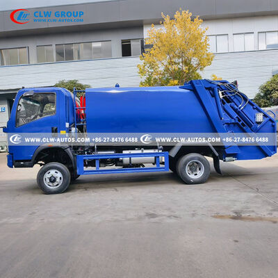 Sinotruk Howo 4x4 8m³ High-Compaction Garbage Compactor Truck with Leak-Proof Sealing and All-Terrain Chassis