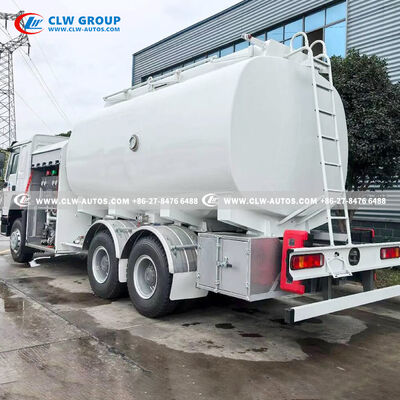 SINOTRUK HOWO 20,000-Liter Aviation Refueling Truck with 5182 Aluminum Alloy Tank and 1,200 L/min Flow Rate