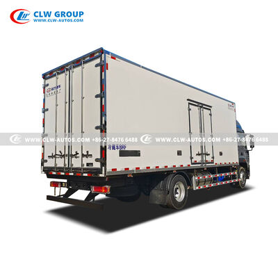 Foton Auman 10-Ton Capacity Refrigerated Truck with High-Insulation Cargo Body and Professional Cooling Unit