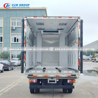 Isuzu KV100 4.2-Meter Insulated Chick Transport Truck with Precision Temperature Control and Hydraulic Tailgate