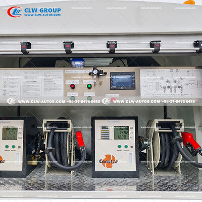 FAW Tiger VH 6000L CAFU Fuel Delivery Truck with Dual Independent Refueling Systems and Comprehensive Safety Technologies