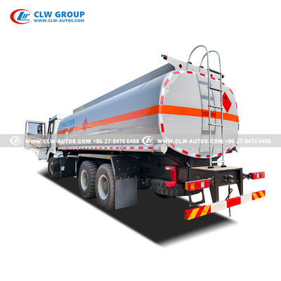 SHACMAN 6x4 25,000L Fuel Tank Truck with Censtar Dispenser for Construction and Mining Refueling