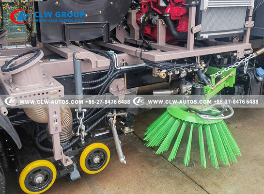 Isuzu KV800 8m³ Capacity Road Sweeper Truck with Dual-Power System for Municipal and Industrial Sanitation