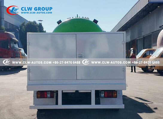 Isuzu KV100 4x2 LPG Refueling Truck with 5m³ Tank 120HP Euro 5 Engine Mobile Gas Dispensing Unit