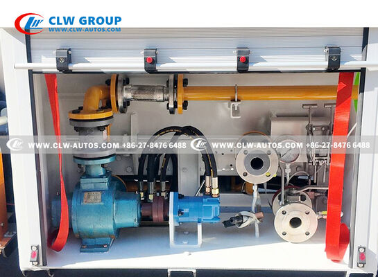 Isuzu KV100 4x2 LPG Refueling Truck with 5m³ Tank 120HP Euro 5 Engine Mobile Gas Dispensing Unit