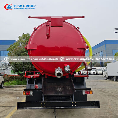Isuzu FVZ 6x4 17m³ Combination Sewer Cleaner & Vacuum Truck with Water Ring Vacuum Pump and Crane Boom for Municipal Sanitation