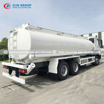 Sinotruk HOWO 6x4 20,000L Fuel Tanker Truck with 340HP Diesel Engine and PTO-Driven Pump for Bulk Fuel Transport