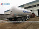 FUWA Axle 25T 54000L LPG Tanker Trailer With Sun Shelter