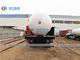 FUWA Axle 25T 54000L LPG Tanker Trailer With Sun Shelter
