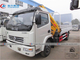 Dongfeng Duolicar 4T 5T Folding Arm Hydraulic Boom Truck Crane