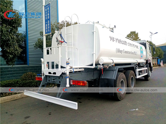 Howo 371HP 20000L Water Tanker Truck For Construction Site