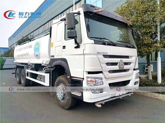 Howo 371HP 20000L Water Tanker Truck For Construction Site