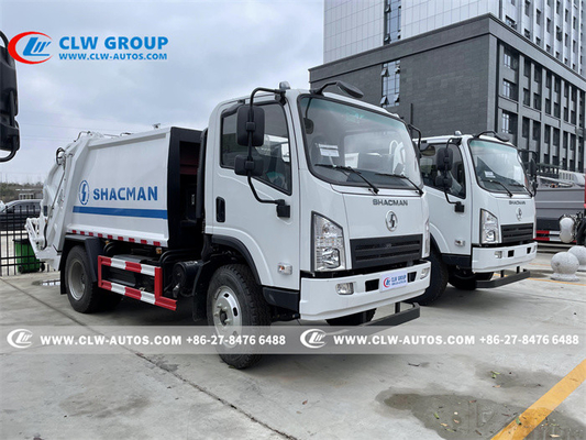 Shacman X9 8000 ลิตร 8-10cbm รถบรรทุกขยะอัด