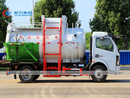 6cbm 6000liters 3ton Side Loader รถบรรทุกยกถัง ครัว trush รถบรรทุกขนย้าย